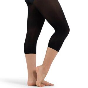 Capezio Big Girls' Size 8-12 - Ultra Soft Hip Rider -Black- Capri Tight - NWT